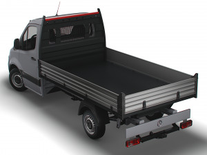 Mercedes Benz Sprinter Dropside 2023 3D Модель