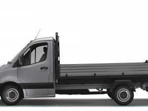 Mercedes Benz Sprinter Dropside 2023 3D Модель