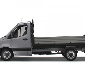Mercedes Benz Sprinter Dropside 2023 3D Model