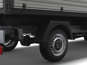 Mercedes Benz Sprinter Dropside 2023 3D Модель