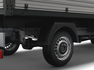 Mercedes Benz Sprinter Dropside 2023 3D Model