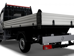 Mercedes Benz Sprinter Dropside 2023 3D Модель