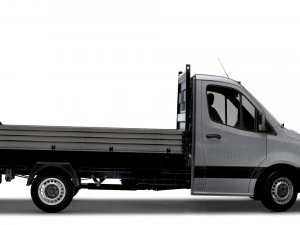 Mercedes Benz Sprinter Dropside 2023 3D Model