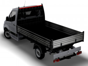 Mercedes Benz Sprinter Dropside 2023 3D Модель