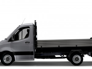 Mercedes Benz Sprinter Dropside 2023 3D Модель