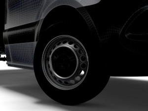 Mercedes Benz Sprinter Dropside 2023 3D Модель