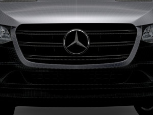 Mercedes Benz Sprinter Dropside 2023 3D Модель