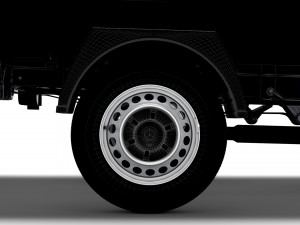 Mercedes Benz Sprinter Dropside 2023 3D Модель