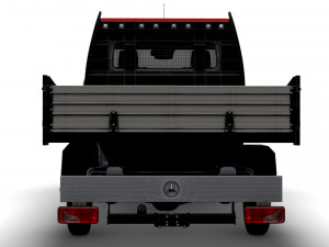 Mercedes Benz Sprinter Dropside 2023 3D Модель