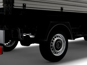 Mercedes Benz Sprinter Dropside 2023 3D Model