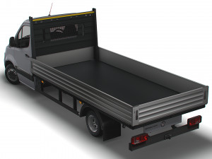 Mercedes Benz Sprinter Single Cab Tipper 2023 3D 모델