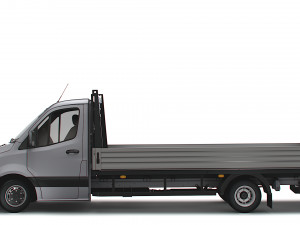 Mercedes Benz Sprinter Single Cab Tipper 2023 3D 모델