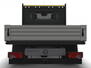 Mercedes Benz Sprinter Single Cab Tipper 2023 3D 모델