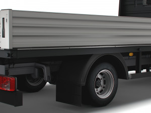 Mercedes Benz Sprinter Single Cab Tipper 2023 3D 모델