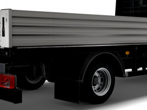 Mercedes Benz Sprinter Single Cab Tipper 2023 3D 모델