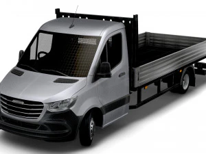 Freightliner Sprinter Cabine Simples Basculante 2023 Modelo 3D