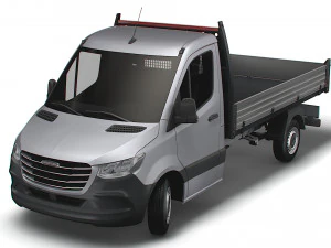 Freightliner Sprinter Dropside 2023 3D Model