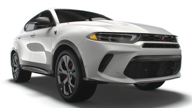 Dodge Hornet GT GLH 2023 3D Модель .c4d .max .obj .3ds .fbx .stl .blend 