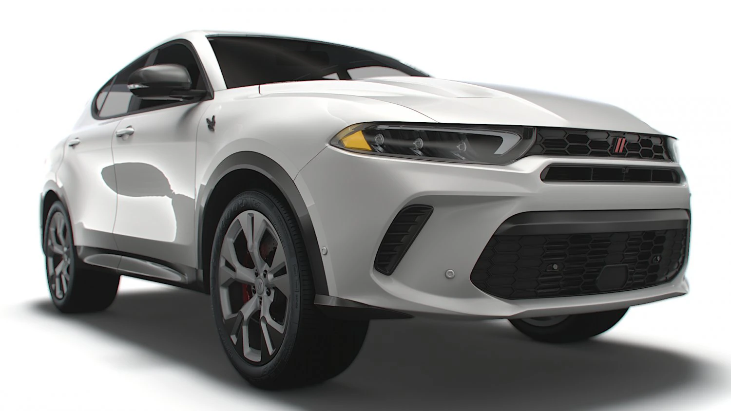 Dodge Hornet GT GLH 2023 3D Model .c4d .max .obj .3ds .fbx .stl .blend 