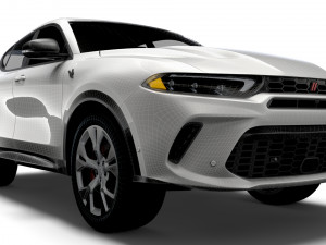 Dodge Hornet GT GLH 2023 3D Модель