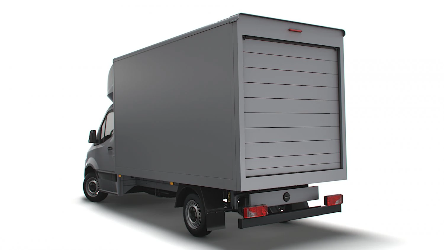 Freightliner Sprinter Luton 2023 3D Model .c4d .max .obj .3ds .fbx .stl .blend 