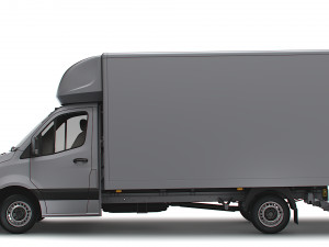 Freightliner Sprinter Luton 2023 3D Model