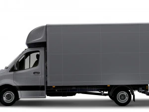 Freightliner Sprinter Luton 2023 3D Model
