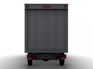 Freightliner Sprinter Luton Curtainsider 2023 Modelo 3D
