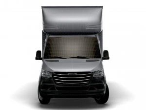 Freightliner Sprinter Luton Curtainsider Tail Lift 2023 3D Model