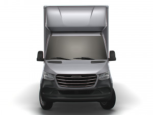 Freightliner Sprinter Luton Tail Lift 2023 3D Modell