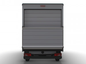 Freightliner Sprinter Luton Tail Lift 2023 3D Modell