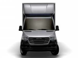 Freightliner Sprinter Luton Tail Lift 2023 3D Modell