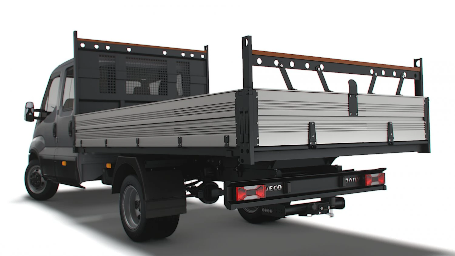 Iveco Daily Crew Kabin Damperli 2023 3D Model .c4d .max .obj .3ds .fbx .stl .blend 