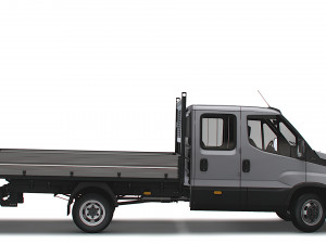 Iveco Daily Crew Cab Tipper 2023 3D Модель