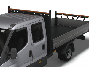 Iveco Daily Crew Cab Tipper 2023 3D Модель