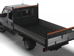 Iveco Daily Crew Kabin Damperli 2023 3D Model
