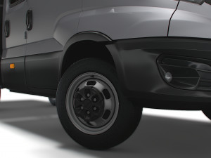 Iveco Daily Crew Cab Tipper 2023 3D Модель