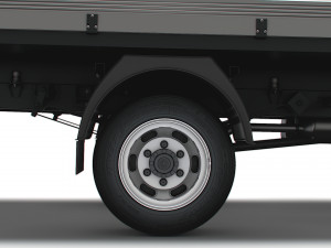 Iveco Daily Crew Cab Tipper 2023 3D Модель