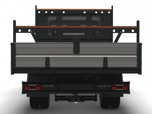 Iveco Daily Crew Cab Tipper 2023 3D Модель