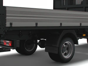 Iveco Daily Crew Kabin Damperli 2023 3D Model