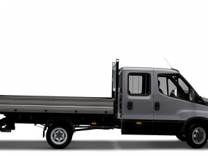 Iveco Daily Crew Cab Tipper 2023 3D Модель