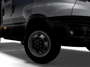 Iveco Daily Crew Kabin Damperli 2023 3D Model