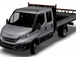 Iveco Daily Crew Kabin Damperli 2023 3D Model