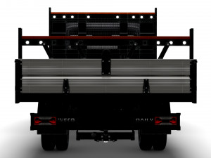 Iveco Daily Crew Cab Tipper 2023 3D Модель