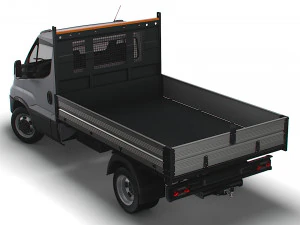 Самоскид Iveco Daily Single Cab 2021р 3D Модель