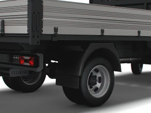 Самоскид Iveco Daily Single Cab 2021р 3D Модель