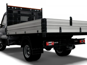 Самоскид Iveco Daily Single Cab 2021р 3D Модель