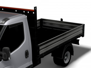Iveco Daily Single Cab Tipper 2021 3D मॉडल