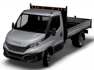 Самоскид Iveco Daily Single Cab 2021р 3D Модель