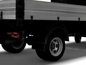 Самоскид Iveco Daily Single Cab 2021р 3D Модель